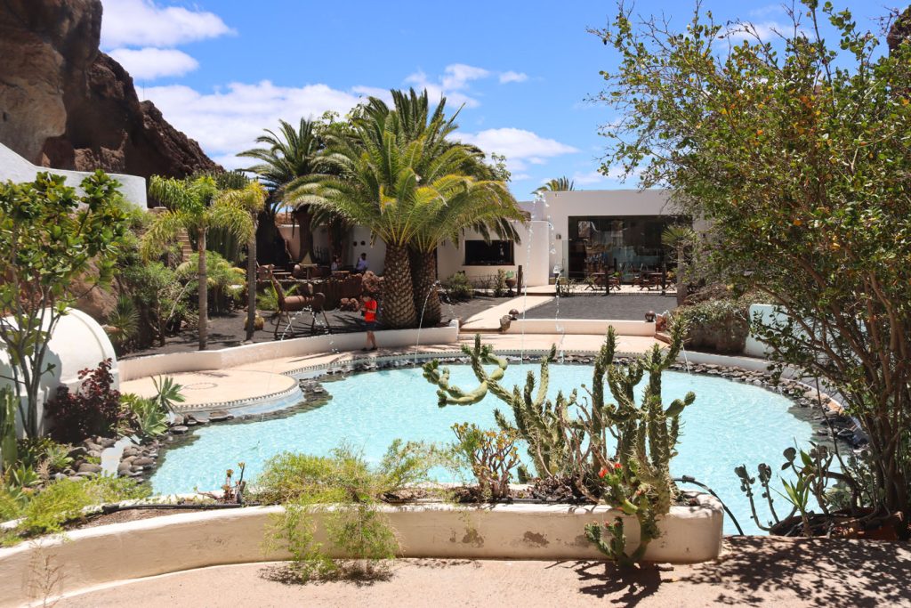 Eingangsbereich des Lagomar Museum in Lanzarote. Foto: Niklas Brose